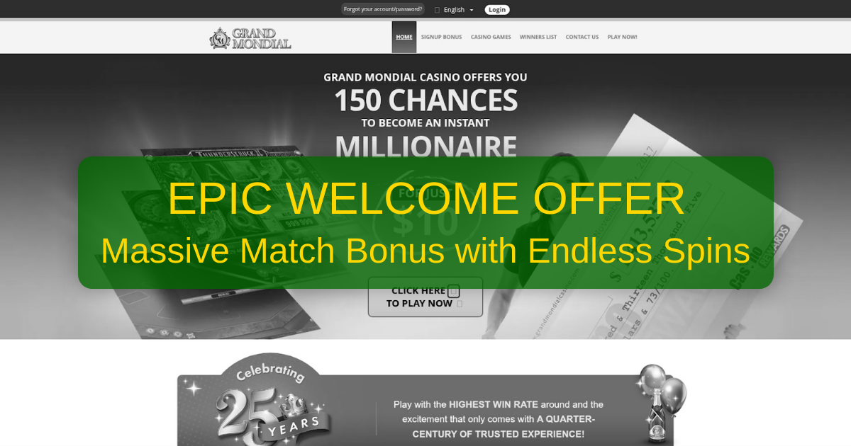 Mondial Casino | Official Site Australia